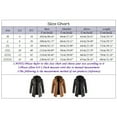 thumbnail image 3 of Men's Mens Coats And Jackets Winter Casual Jacket Zipper Long Sleeve Hoodie Trench Coat Jacket for Winter for Men Yard Coat Winter Coat x Hooded Jacket gift, 3 of 8
