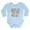 Sky Blue, variant on CafePress - Funny Thanksgiving Gobble Til You Wobble Unique Ho - Long Sleeve Cotton Baby Bodysuit
