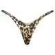 thumbnail image 4 of Gibobby Ropa Interior Elástica para Mujer Calzoncillos bikini doble capa tiro bajo con tanga sexy para mujer（Caqui， L), 4 of 5