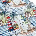 thumbnail image 3 of Balery Watercolor Sailboat Gorra de béisbol de tamaño ajustable para correr, entrenar y actividades al aire libre. Gorra de papá para todas las estaciones., 3 of 6