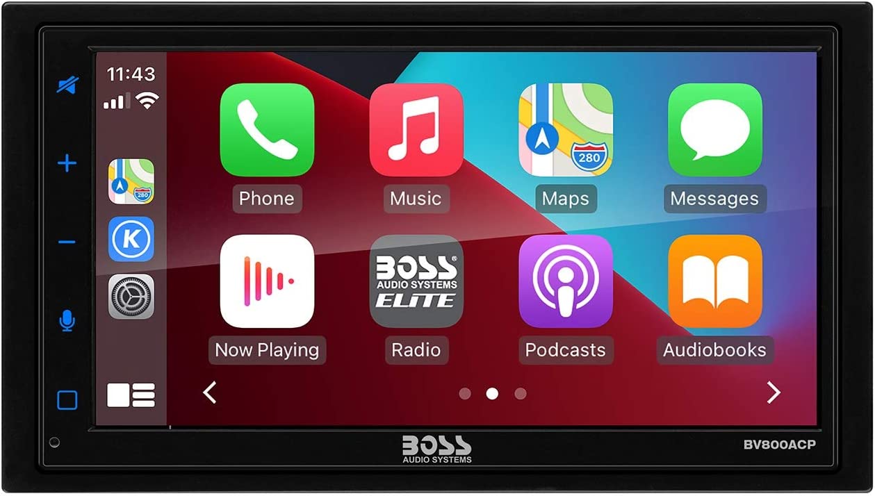 Restored BOSS Audio Systems Elite BV800ACP Car Multimedia Player