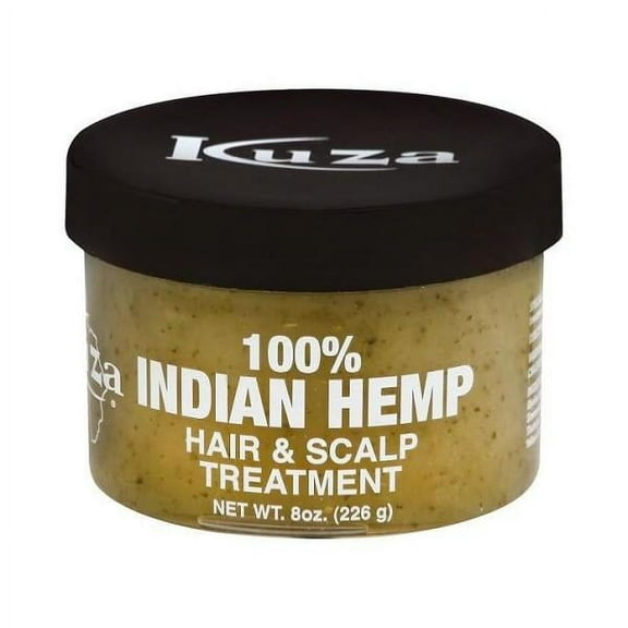 Kuza Naturals 100 Indian Hemp "Hair Scalp Treatment", 226 G / 8 Oz.