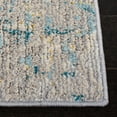 thumbnail image 3 of SAFAVIEH Madison Clyde Abstract Area Rug, Grey/Blue, 4' x 6', 3 of 7