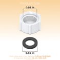 thumbnail image 2 of Grongu 11456 Tapa de drenaje para filtro de arena para piscina, compatible con los modelos de bomba de drenaje para piscina Intex, tapa de válvula de drenaje con junta tórica, se adapta a bombas de fi, 2 of 5