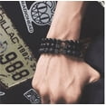 thumbnail image 3 of Collar Con Dije Disco Pesa Cadena Acero Inoxidable Negro, 3 of 5