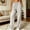 White women high waisted sweatpants with pockets a1, variant on BRELIL Women's High Waisted Straight Leg Sweatpants with Pockets Casual Loose Lounge Pants Solid Officewear Long Trousers Fashion Outfits, Dark Gray M