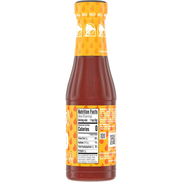 Taco Bell Sauce, Mild - 7.5 oz