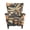 Dragonfly Daisy Floral Leaf, variant on SEANATIVE 2-Piece Wingback Chair Slipcover Soft Stretch Non-Slip Armchair Cover Machine Washable Wear-resistant Furniture Protector for Living Room Bedroom Decor, Camouflage Hunting Forest