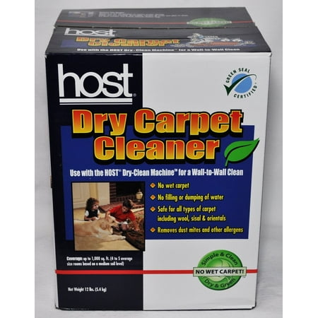 Host Dry Carpet Cleaner 12 Lb Box