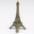 thumbnail image 4 of Ounissouiy 1pc 5-25cm Torre de París Artesanía de metal Modelo de recuerdo creativo Miniaturas Adornos de escritorio Estatuilla vintage Accesorios de disfraces 10cm, 4 of 6