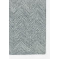 thumbnail image 2 of Momeni Charles Hand Tufted Wool Zig Zag Denim Area Rug 5' X 8', 2 of 6