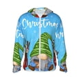 thumbnail image 2 of Lsque Merry Christmas Gnome UPF 50+ Lightweight Sun Protection Men's Women's Long Sleeve Shirt, Hoodie Performance -XX-Large, 2 of 9