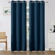 thumbnail image 1 of Cortinas térmicas Joydeco, 95 x 213 cm, color azul marino, 2 paneles, 1 of 6