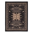 thumbnail image 3 of Unique Loom Taftan Collection Area Rug - Oasis (9' x 12' Rectangle Black/Cream), 3 of 7