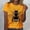 *Orange, variant on ClodeEU Women's Cute Bee Print Short Sleeve Crewneck T-Shirt ,Dressy Loose Fit Basic Tee Orange,Womens Plus L