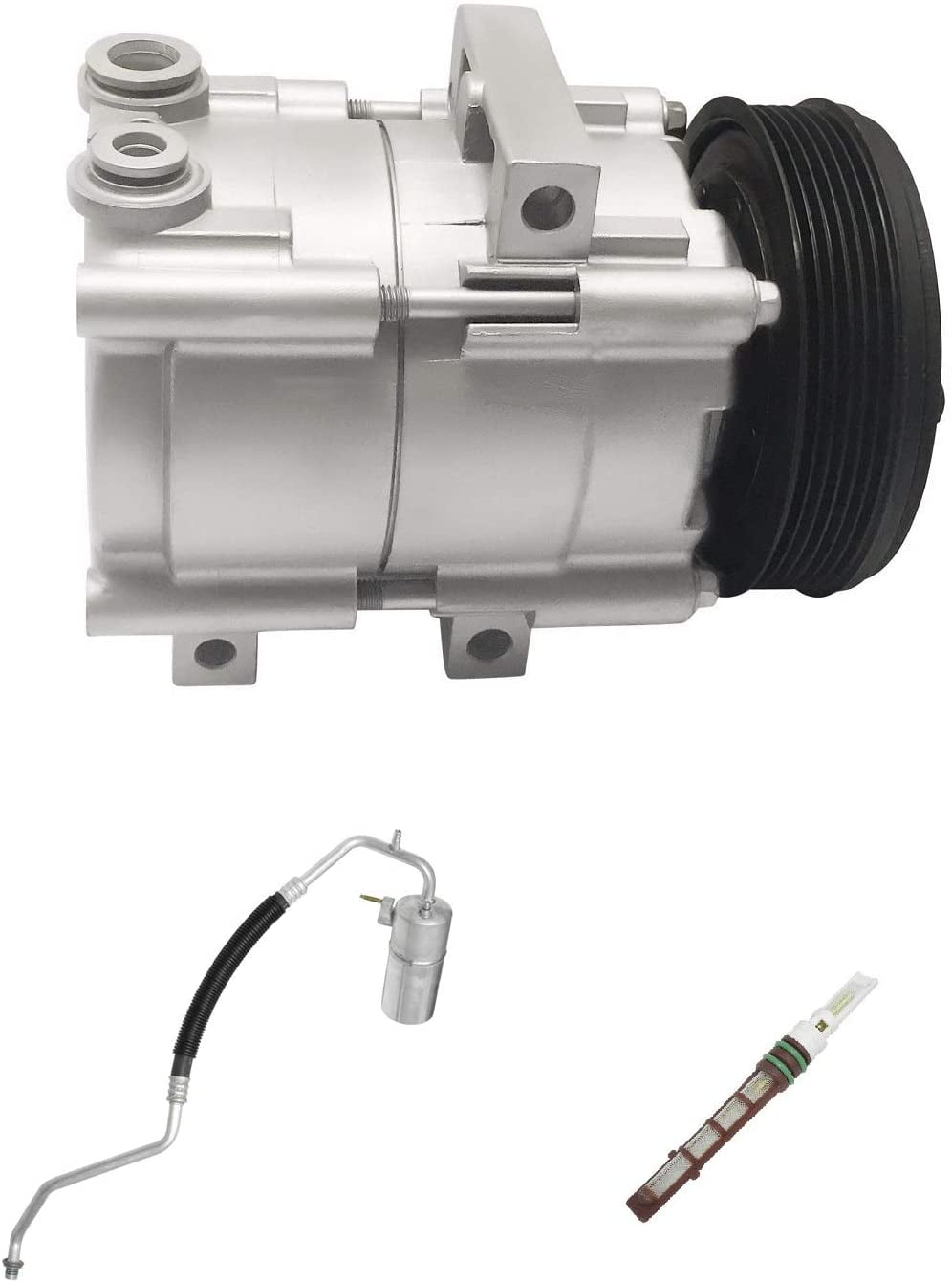 RYC Remanufactured AC Compressor Kit KT DH77 