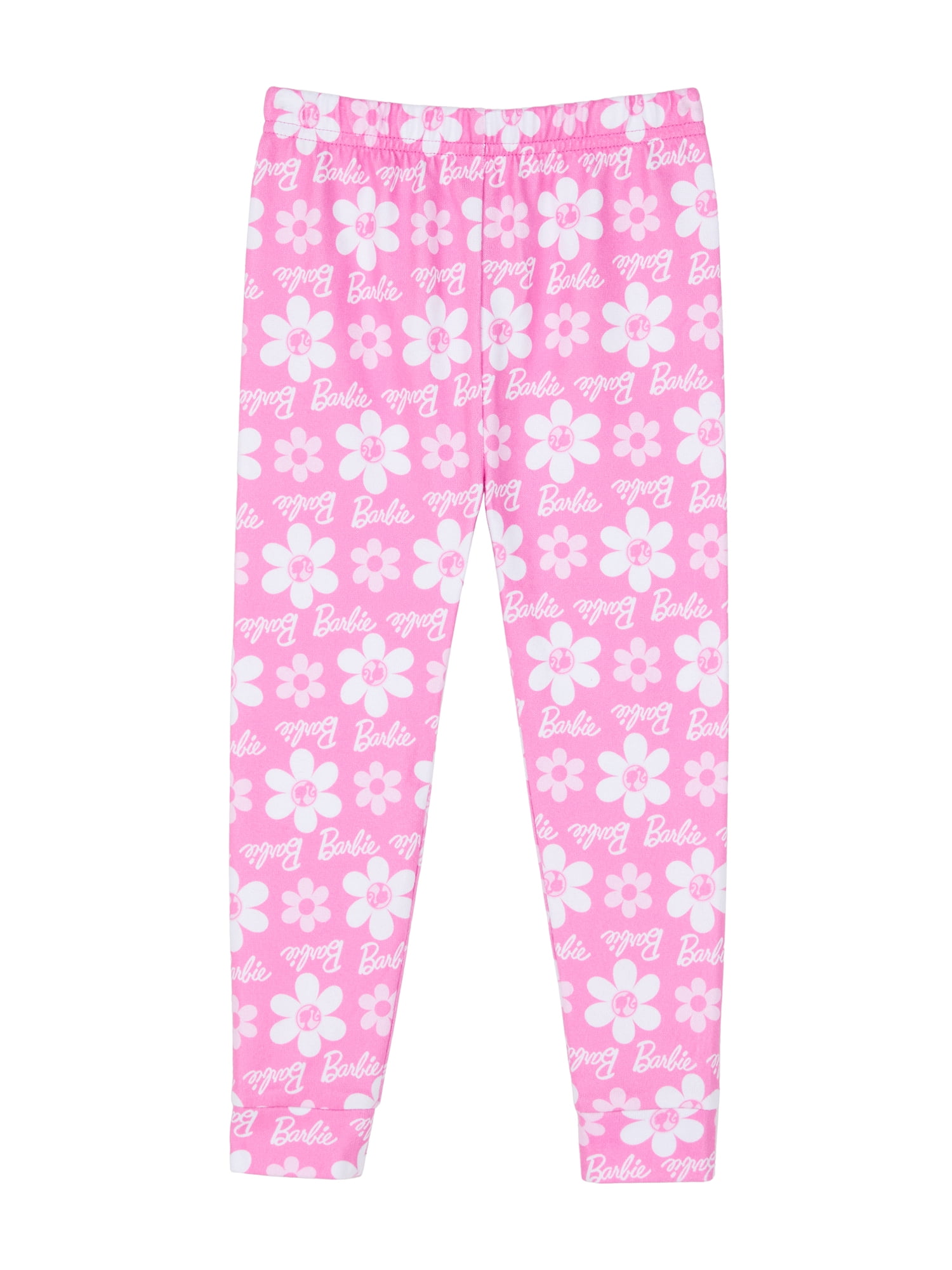 Barbie Toddler Girls Short Sleeve Pajama Set, 3-Piece, Sizes 12M-5T