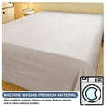 thumbnail image 6 of Flat Sheet Twin Size, Breathable Lightweight Bedding for Dorm Room, Wrinkle Easy Care Top Sheet, Soft Smooth Fabric for Year-Round Comfort, 6 of 6