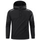 thumbnail image 3 of WILLBEST Sudadera Deportiva para Hombre, Sudadera con Capucha para Hombre, Rayas Reflectantes, Informal, para Uso Diario, Ligera, Cómoda, Ropa De Calle, Moda Chica, 3 of 4