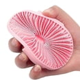 thumbnail image 2 of 2Pcs Silicone Body Brush, Gentle Exfoliating Silicone Loofah Body Scrubber with Foaming Bristles, Long Lasting and More Hygienic Than Traditional Sho, 2 of 3