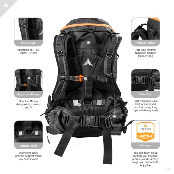 teton sports talus 2700 backpack