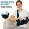 thumbnail image 6 of Arm Sling Shoulder Immobilizer for Men and Women, Adjustable Rotator Cuff Support Brace, Fit Left or Right, Comfortable Medical Slings for Elbow and Wrist Injury, Forearm Fracture, Surgery Recovery, 6 of 9