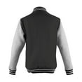 thumbnail image 2 of Just Hoods By AWDis JHA043 Men's 80/20 Heavyweight Letterman Jacket, 2 of 2