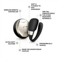 thumbnail image 3 of LELO TIANI 3 Couples Vibrator with Remote Control Waterproof Silicone Toy, Black, 3 of 7