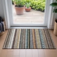 thumbnail image 4 of Dalyn Rugs Machine Washable Indoor/Outdoor Chantille ACN2218 Brown 1'8" x 2'6" Rug, 4 of 7