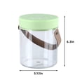 thumbnail image 3 of Vaidha Ice Bucket With Ice Tray, Portable Transparent Basket, Ice Bucket For Fruit Storage, For Fruit And Drinking, 3 of 8