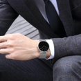 thumbnail image 2 of Men's Watches Luxury Quartz Wristwatch Men Business Casual Watch Fashion Braided Stainless Steel Watch Band Waterproof Watch for Men, 2 of 5