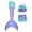 Purple Green, variant on Girls Swimsuit 3PCS Mermaid Tail Swimming Suits Kids Summer Tankini Set Multi Ruffled Halter Colorful Fish Scale Pattern Swimwear 4-10 Years Princess Bathing Suit