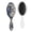 White-638, variant on Starry Night Hair Brush – Vintage Celestial Detangler with Anti-Static Cushion, Mystical Sun and Moon Design, Wooden Handle Paddle Brush