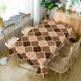 thumbnail image 2 of Nanqianyi Art Geometric Tablecloth,Waterproof Stain Resistant Rectangle Table Cover for Dining Kitchen,60x102 Inch, 2 of 6