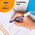thumbnail image 4 of Bolígrafos BIC, 4 colores, todo en uno, tamaño mediano, 1 mm, paquete de 5, 4 of 9
