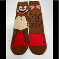 thumbnail image 2 of Cartoon Socks, Womens & Mens Fun Novelty Crew Character 360 Degree Artwork Designed Socks, 2 of 3