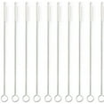 thumbnail image 3 of Straw Cleaner Brush Set, 10-Piece Long Cleaning Brush for Straws on Tumbler, Water Bottle, Sippy Cup, and Pipes, Tubes or Hummingbird Feeders, 3 of 7