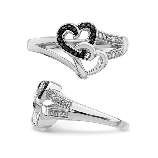 Diamond accent heart store promise ring