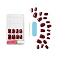 thumbnail image 3 of KISS Gel Fantasy Nails - One Call, Red, Oval, Short, 3 of 5
