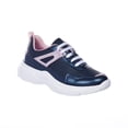 thumbnail image 1 of Tenis Casuales Moda para Mujer Marino Tipo Piel Cómodos azul 22, 1 of 5