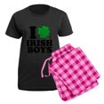 thumbnail image 5 of CafePress - Irish Boys Women's Dark Pajamas - Women's Short Sleeve Print T-Shirt and Pants Dark Cotton Pajama Set, 5 of 7