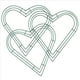 thumbnail image 3 of 15 Paquetes de Metal de Corazón de Guirnalda de Alambre en Forma de Corazón de 12 Pulgadas para Manualidades Caseras del Día de San Valentín de la Boda, 3 of 7