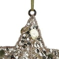 thumbnail image 3 of Northlight Tri-Color Star Shaped Christmas Ornament - 6" - Gold, 3 of 4