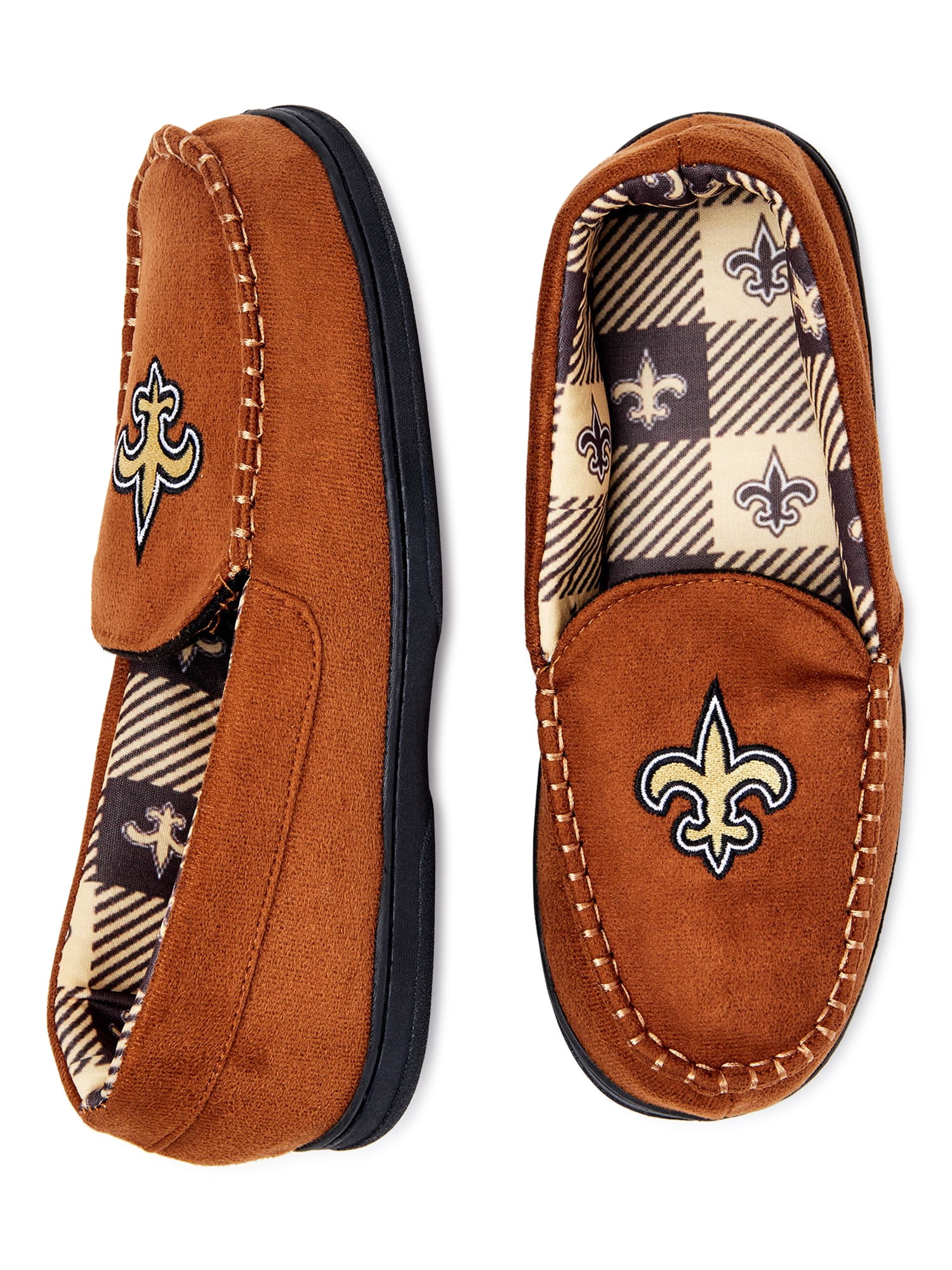 men's saints slippers