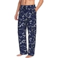 thumbnail image 6 of Naloa Hawaiian Style Pajama Pants Men, PJ Bottoms, Sleep & Lounge Pants-XX-Large, 6 of 6