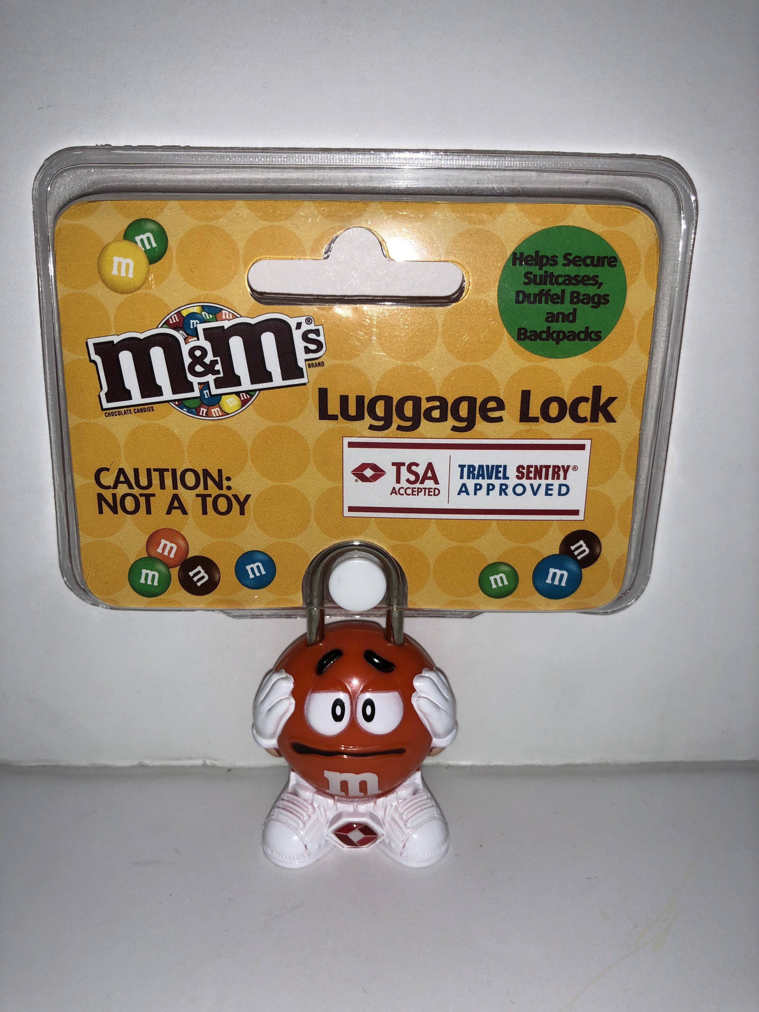 m&m luggage lock