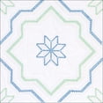 thumbnail image 2 of Jack Dempsey Stamped White Quilt Blocks 18"X18" 6/Pkg-XX Interlocking Star, 2 of 4
