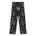 thumbnail image 5 of OJSFQUFP Girls Flutter Long Sleeved Top Slim Fit Trousers for Home Outdoor Wear Casual and Stylish Bow Print Girls 2Piece Set, 5 of 5