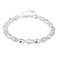 thumbnail image 1 of Pulsera hueca de plata chapada en plata 925, accesorio de moda para mujer, brazalete para muñeca, regalo para chicas, regalo para fiestas, 1 of 8