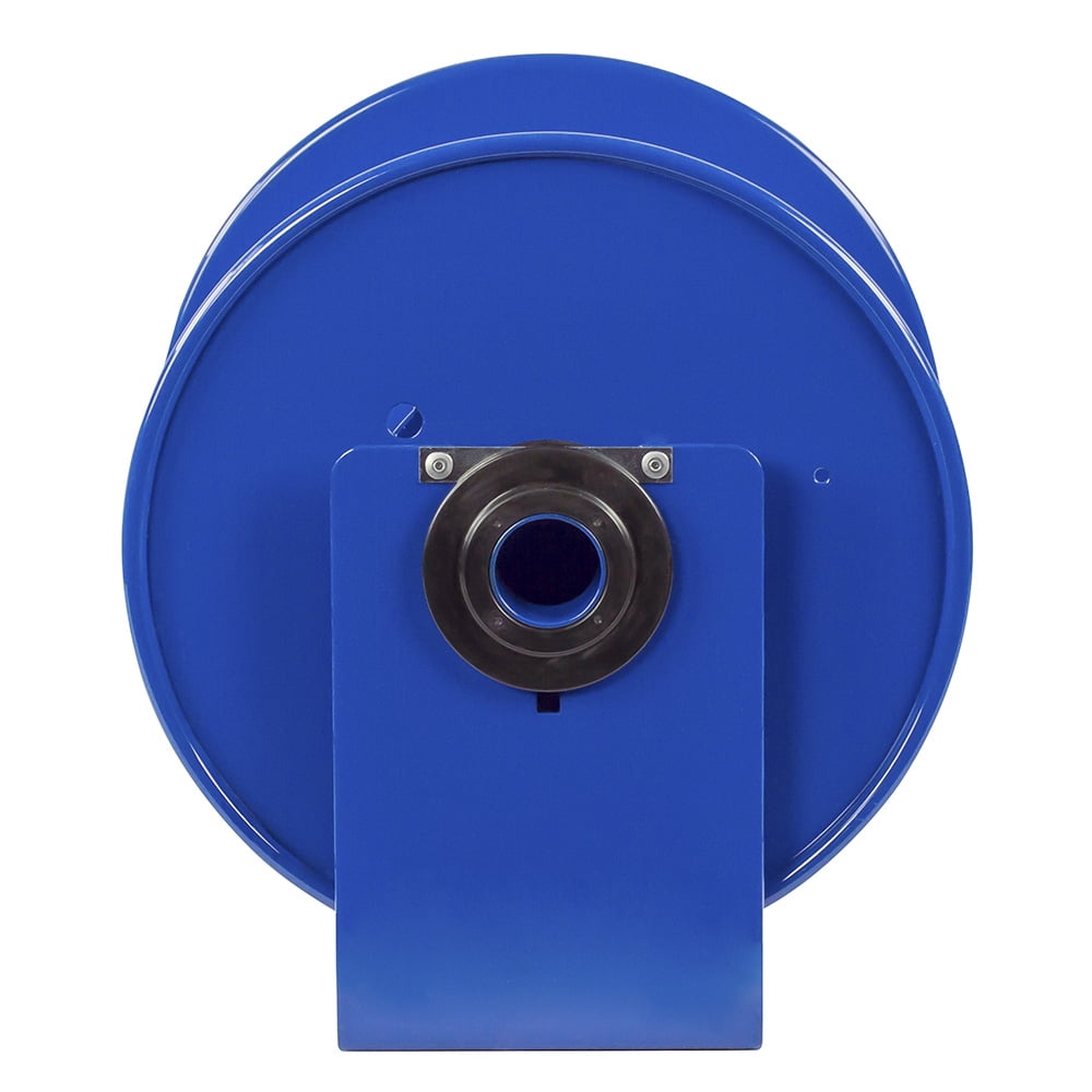 Coxreels 112Y Series Hand Crank Steel Electrical Cord Storage Hose Reel, Blue